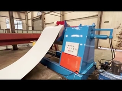 Kompakte Ecomonic GI PPGI Stahlschneidmaschine für leichte Spannweite 0,3-1,2 X 1250