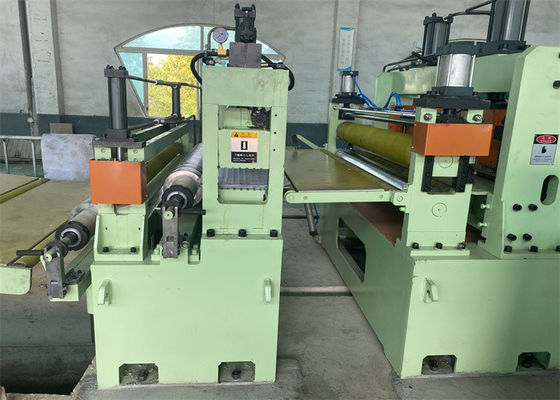 Linie Aluminiumblatt-Spulen-Trennsäge 120m/Min High Precision Metal Slitting