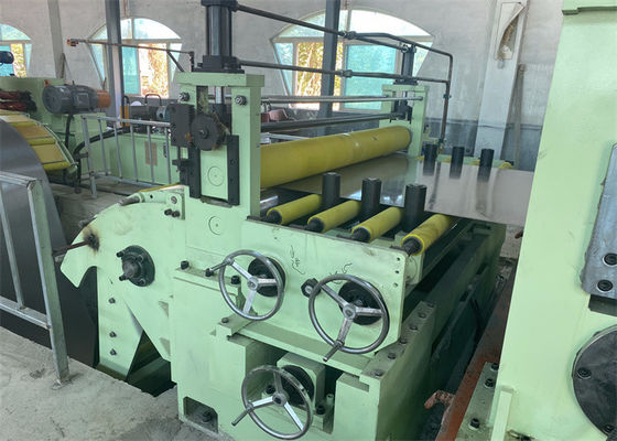 GI galvanisiertes Metall, das Linie Galvanlume-Stahlblech aufschlitzt Linie Maschine 3 x 1250 aufschlitzt