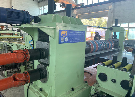 GI galvanisiertes Metall, das Linie Galvanlume-Stahlblech aufschlitzt Linie Maschine 3 x 1250 aufschlitzt
