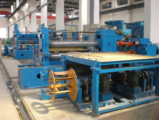 Feinbleche-Metallschnitt zur Längen-Linie Maschine mit Rand-Trimmer