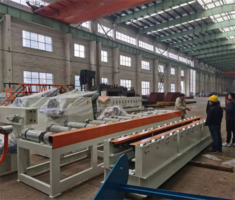 China-Metallplattenschnitt zum Längen-Linien-Planieren und den Schneidemaschinen