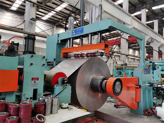 Supergeschwindigkeits-Präzision SUS Stahlspule, die Linien Maschine 3 x 1600 3mm aufschlitzt