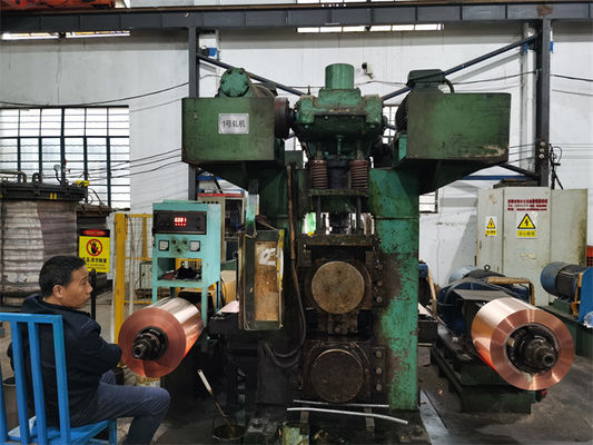Kupfer-Brassstreifen Warmkaltwalzmaschinen Stärke von 20 mm bis 0,1 mm