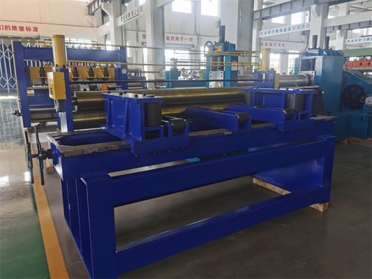 Warmgewalzte schwarze Stahlspule Schneidmaschine 0,6-4 X 1600 120mpm