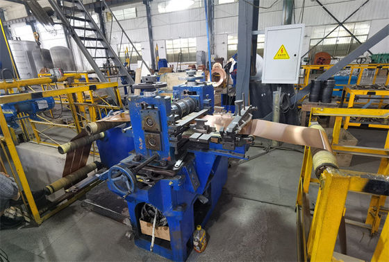 CR Kupfer Messing Spulenblatt Schneidmaschine nach Kaltwalzen 0,2 -2,0 X 600