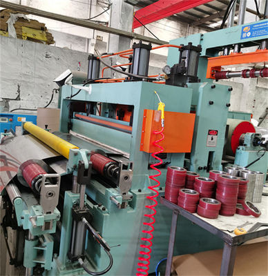 0.3-3mm starke Aluminiumhohe Präzisions-Blatt-Trennsäge-Linie der spulen-Trennsäge-150m/min
