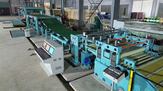 Hochpräzisions-Servo-Schnittlinie für Edelstahlspule mit Randschnitt
